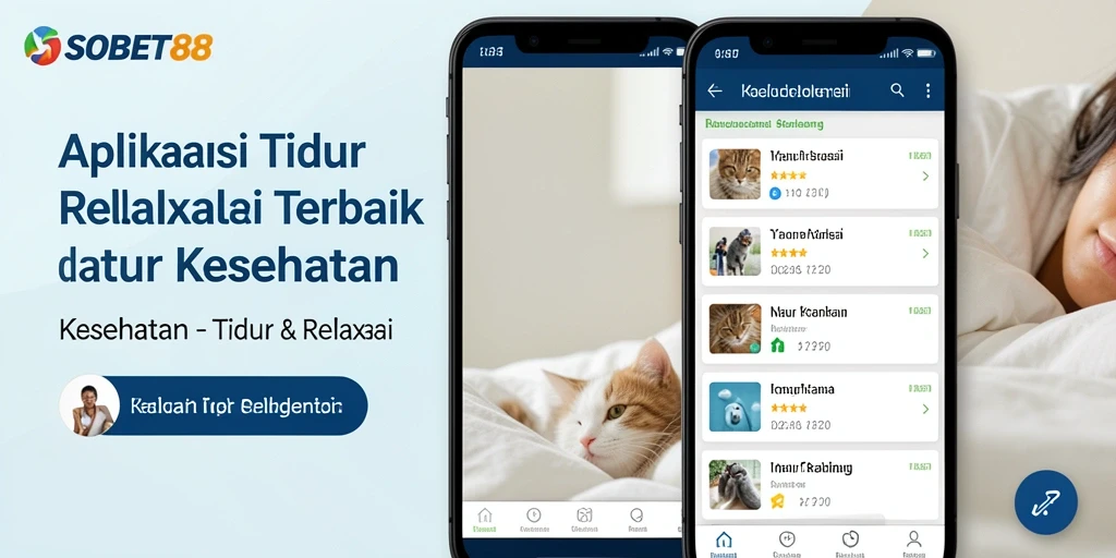 Tampilan antarmuka yang menarik dan fungsional untuk relaksasi.